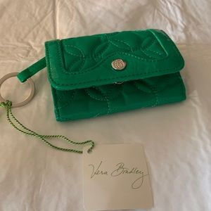 Vera Bradley Plaza card and key holder BNWT